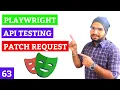 Playwright API Testing PATCH API Request in Playwright