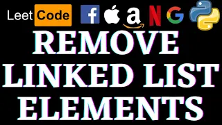 Remove Linked List Elements Leetcode Python Solution Python