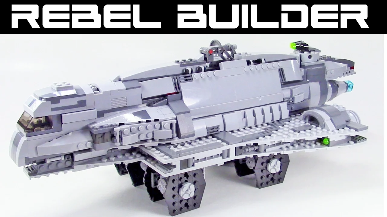 Lego Star Wars 75106 Imperial Assault Carrier - Lego Speed Build Review
