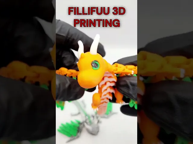Baby Flexi Forest Dragon & Keychain Variant video thumbnail