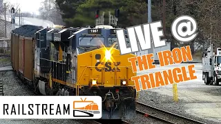 LIVE Rail Cam - Fostoria Ohio CSX ex-B O RailStream
