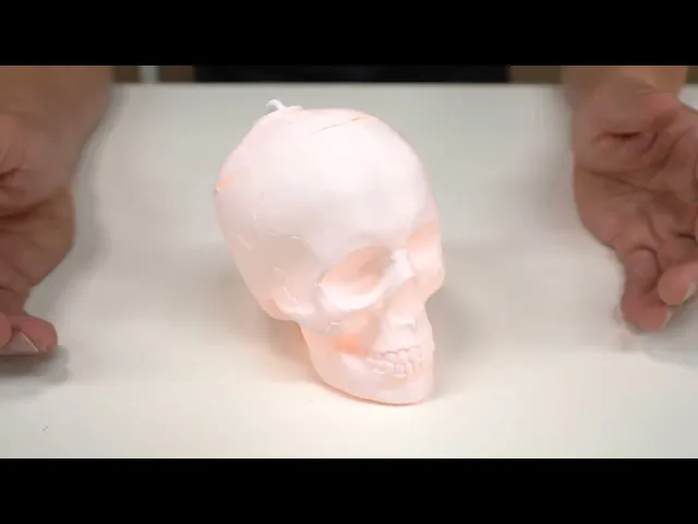 Skull lighting video thumbnail