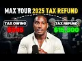 How to MAXIMIZE Your 2025 Tax Refund 10 Essential Strategies for Tax Savings