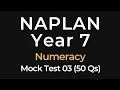 NAPLAN Practice Test - Numeracy