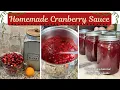 Homemade Cranberry Sauce How to Make Can THE BEST Cranberry Sauce
