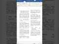 Making Columns in MS Word Document