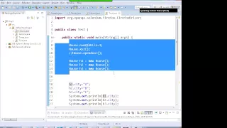 Selenium WebDriver Training Tutorial Class Day 2