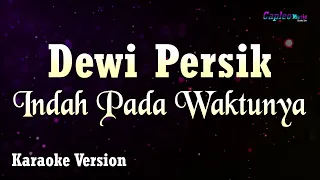 dewi persik indah pada waktunya karaoke version 
