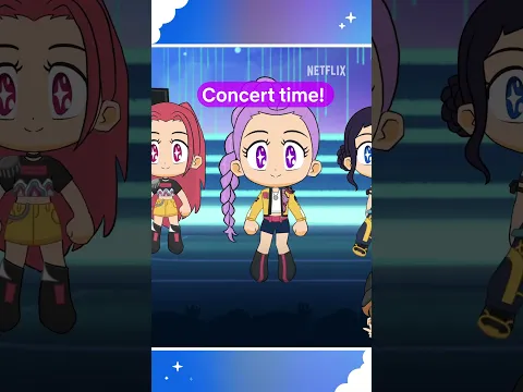 Get Concert Ready with HUNTR/X 💅 KPop Demon Hunters Ready, Set, Shine now on Netflix Playground!
