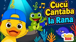🐸🎶Cucú Cucú Cantaba la Rana - Videos Educativos para Niños🎵Canción Infantil Divertida