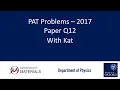 PAT Problems - 2017 Q12