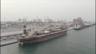 ميناء مدينة جازان الجديد المشروع السعودية جازان 