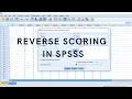 How to do Reverse Scoring of variables in SPSS