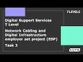 Digital Support Services T Level Network Cabling and Digital Infrastructure ESP Task 3