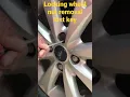 Lagu How to remove locking wheel nut ..lost key..