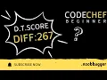 CodeChef Determine the Score diff 267 solve
