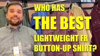 who has the best fr lightweight button up shirt tecgen carhartt or ariat