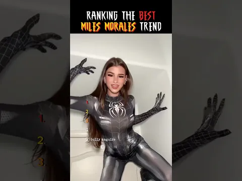 ranking the best miles morales trend pt2 #shorts
