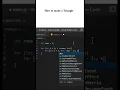 How to make a triangle pattern practice html css JavaScript
