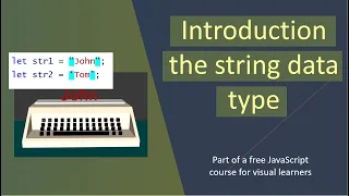Introduction to the string data type
