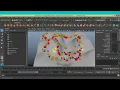 Maya 2020 - Mash placer node tutorial