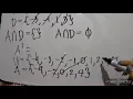 Operation on Sets Union Intersection Complement Tutorial