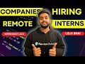 Companies Hiring Remote Interns and Full time roles High Stipend Newton School