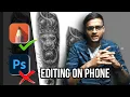 HOW TO DESIGN TATTOOS ON PHONE HINDI