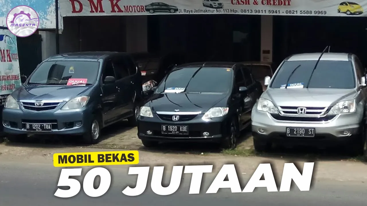 10 Pilihan Mobil City Car Bekas 50 Jutaan