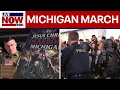 WATCH Anti-Islam agitators clash with pro-Muslim supporters in Michigan
