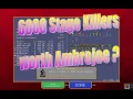 Defeat a total of 6000 Stage Killers for Ambrojoe - Vampire Survivors