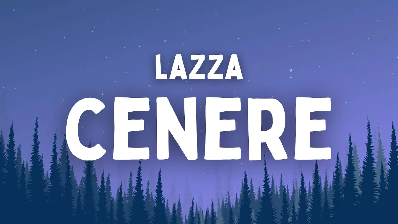 Lazza - CENERE (Testo/Lyrics) (Sanremo 2023)