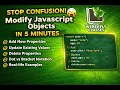 Modify JavaScript Objects Like a Pro Add Update Delete Properties Explained in 5 minutes