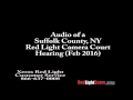 Red Light Camera Court in Suffolk County NY