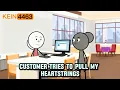 How to humble a tough customer