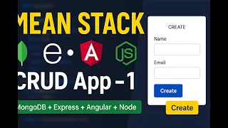 MEAN Stack CRUD App - Part 1 Setup REST API