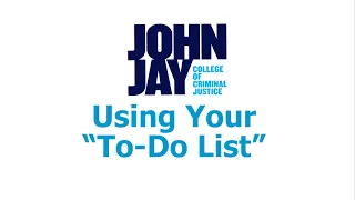 Using Your To Do List