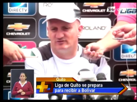 Liga de Quito se prepara para recibir a Bolívar