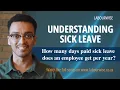 Q2 How many days paid sick leave does an employee get per year