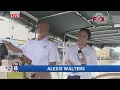 River Fox helps Fox 8 s Alexis Walters deliver morning weather