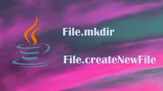 How I create files and folders Java IO