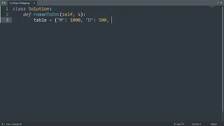 Leetcode 13 Roman to Integer in Python Python Leetcode Python Coding Tutorial Python ASMR