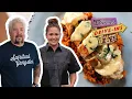 Guy Fieri Eats Sous Vide Chicken with Trifongo Diners Drive-Ins and Dives Food Network