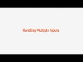 Lesson 2 Writing Forms with Multiple Inputs