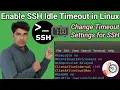Setup SSH Idle Timeout in Linux Configure SSH Inactivity Timeout in RHEL CentOS Nehra Classes