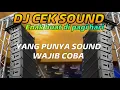 Download Lagu DJ CEK SOUND PALING DI CARI ENAK BUAT DI PAGI HARI