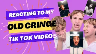 REACTING TO MY OLD CRINGE TIKTOK VIDEOS THEYRE BAD 