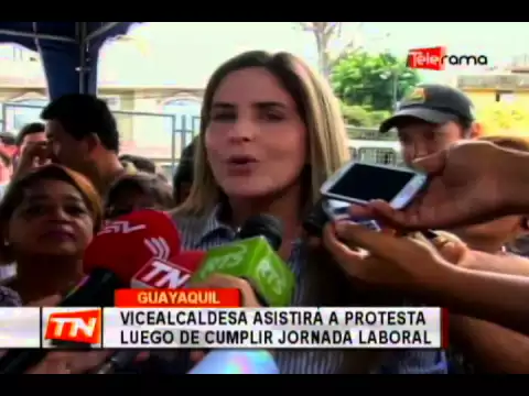Vicealcaldesa asistirá a protesta luego de cumplir jornada laboral