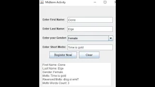 Basic Swing GUI Components with Java
