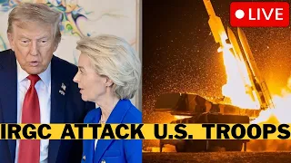 LIVE: EU Joins Trump's War In Iran - IRGC Protests Escalate